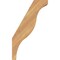 Ekena Millwork 5 1/2"W x 12"D x 20"H Funston Smooth Knee Brace, Western Red Cedar BRC06X12X20FST00SWR - alternate 4